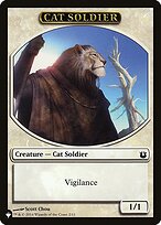 Magic the Gathering Card - Cat Soldier - MTG Circle