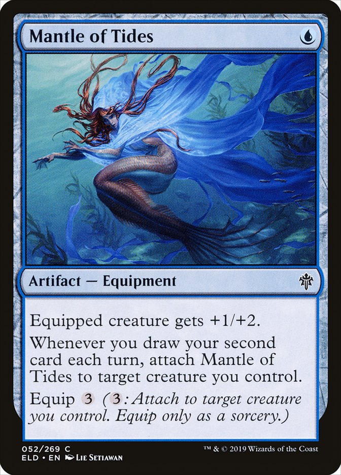 Magic the Gathering Card - Mantle of Tides - MTG Circle
