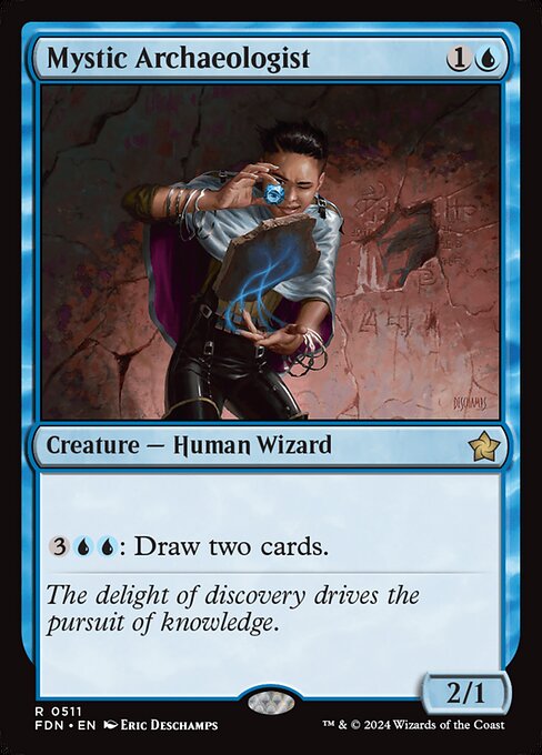 Magic the Gathering Card - Mystic Archaeologist - MTG Circle