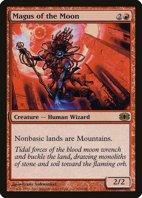 Magic the Gathering Card - Magus of the Moon - MTG Circle