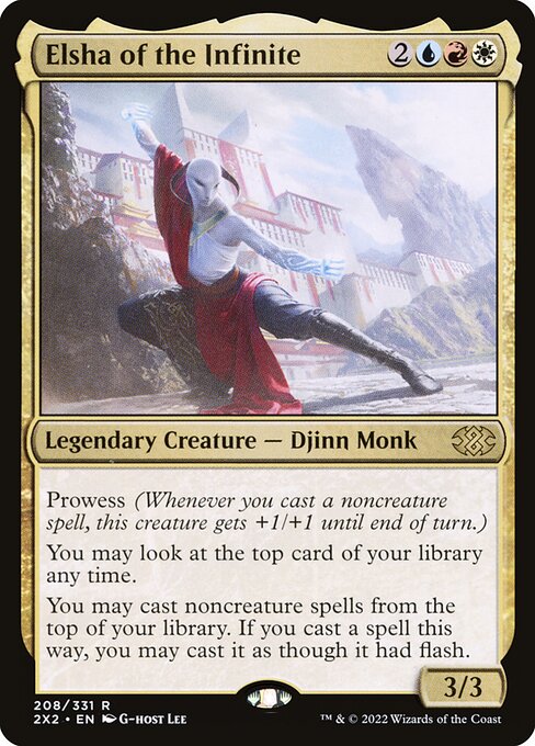 Magic the Gathering Card - Elsha of the Infinite - MTG Circle
