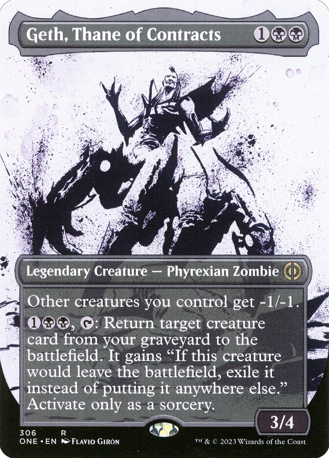 Magic the Gathering Card - Geth, Thane of Contracts - MTG Circle