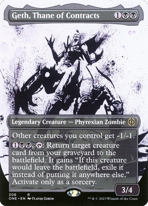 Magic the Gathering Card - Geth, Thane of Contracts - MTG Circle