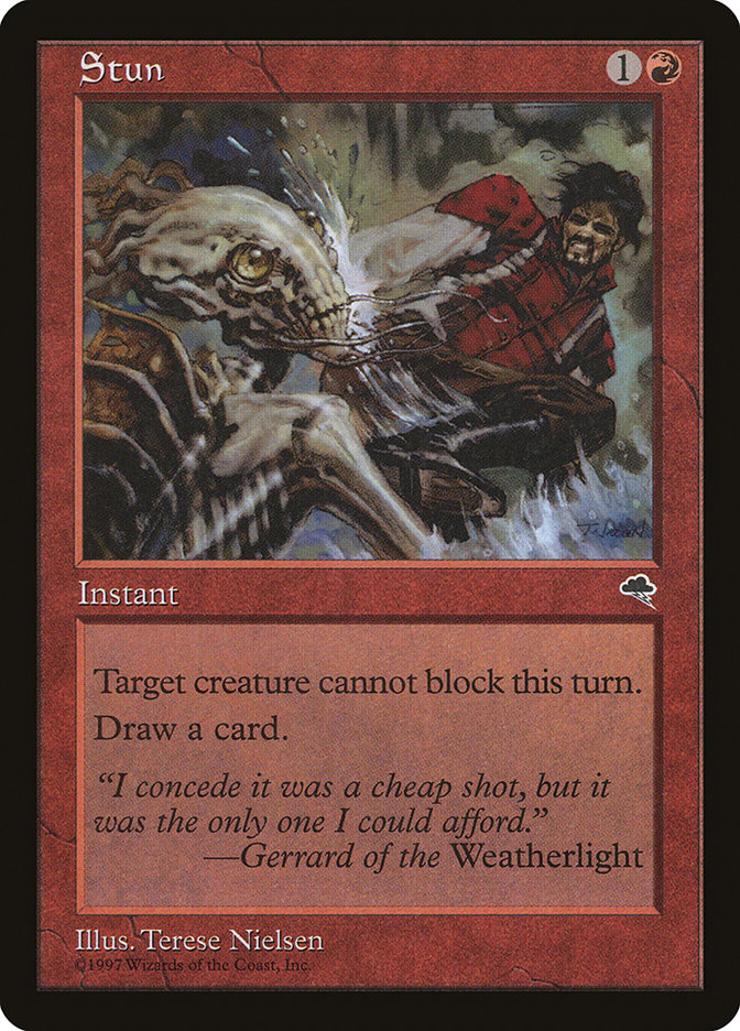 Magic the Gathering Card - Stun - MTG Circle
