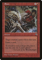 Magic the Gathering Card - Stun - MTG Circle