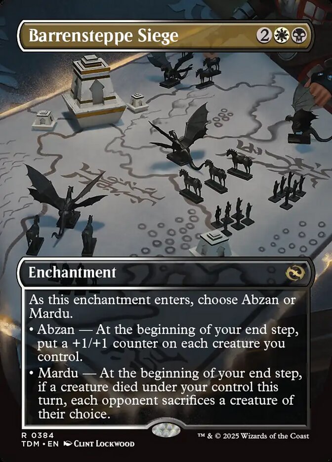 Magic the Gathering Card - Barrensteppe Siege - MTG Circle