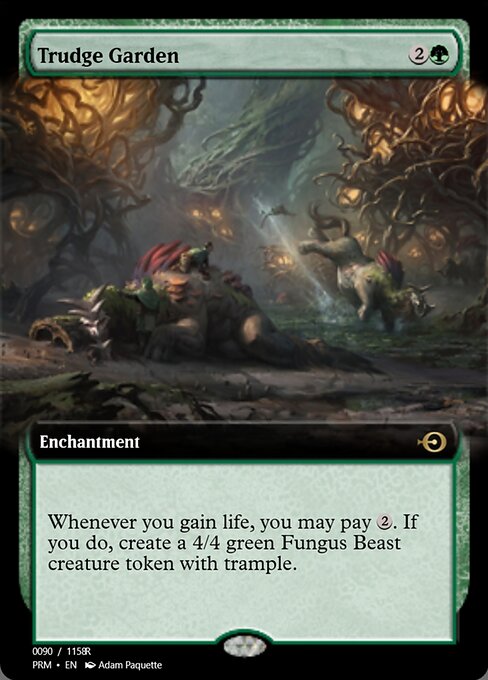 Magic the Gathering Card - Trudge Garden - MTG Circle