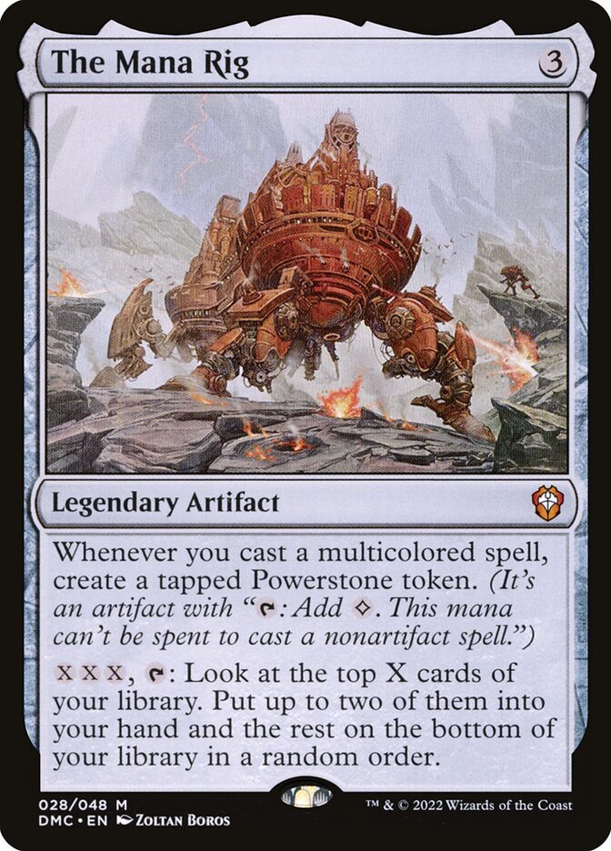 Magic the Gathering Card - The Mana Rig - MTG Circle
