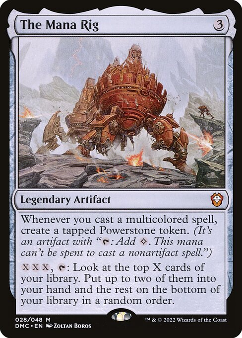 Magic the Gathering Card - The Mana Rig - MTG Circle