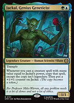 Magic the Gathering Card - Jackal, Genius Geneticist - MTG Circle