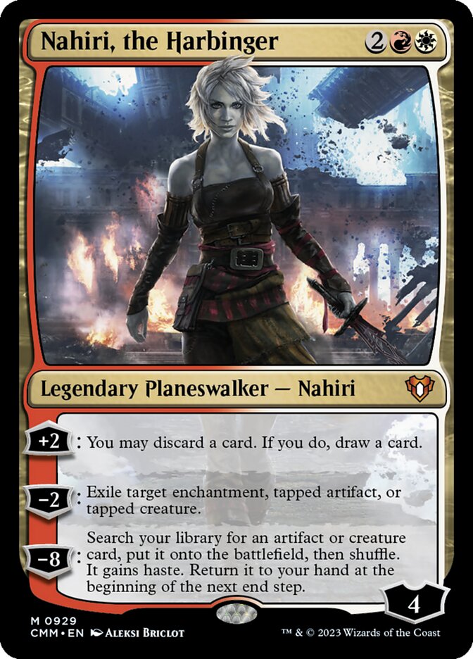 Magic the Gathering Card - Nahiri, the Harbinger - MTG Circle