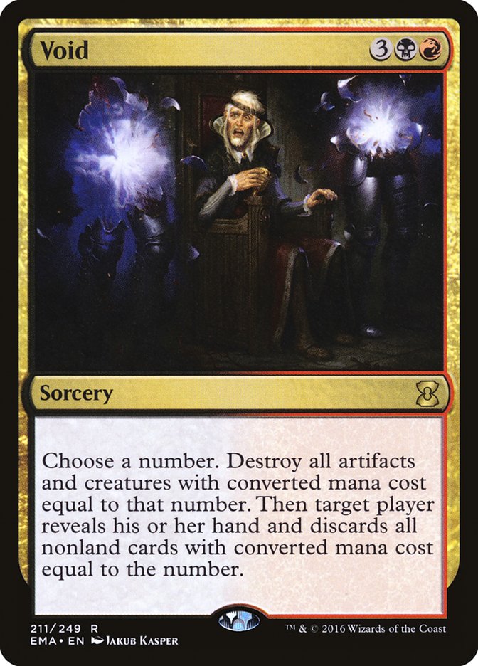 Magic the Gathering Card - Void - MTG Circle