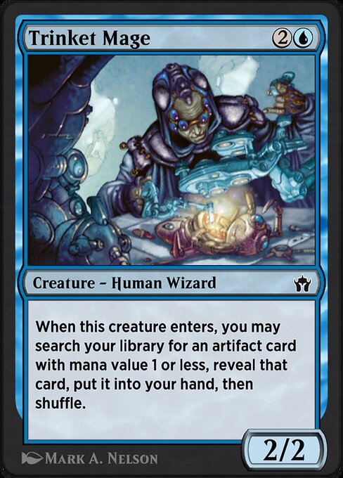 Magic the Gathering Card - Trinket Mage - MTG Circle
