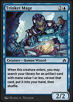 Magic the Gathering Card - Trinket Mage - MTG Circle