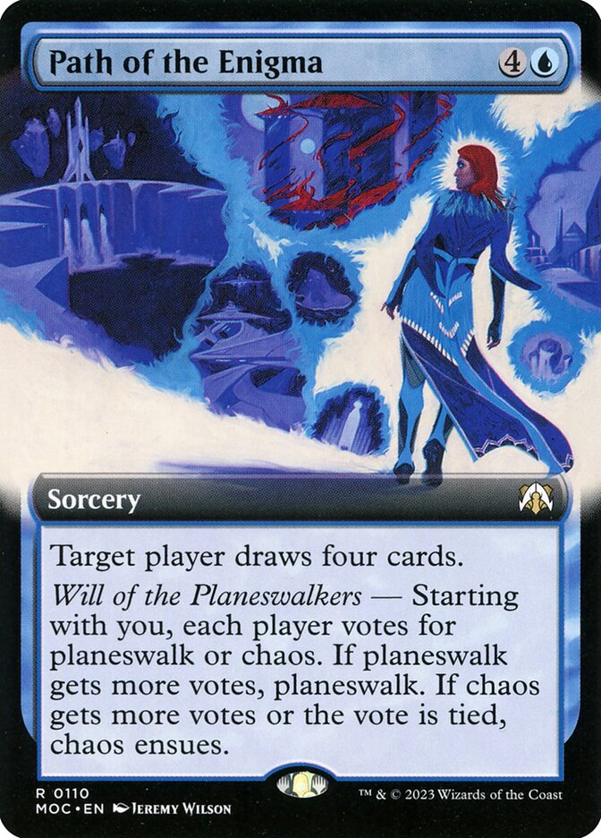 Magic the Gathering Card - Path of the Enigma - MTG Circle