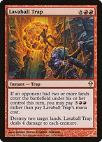 Magic the Gathering Card - Lavaball Trap - MTG Circle