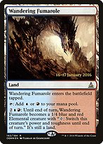 Magic the Gathering Card - Wandering Fumarole - MTG Circle
