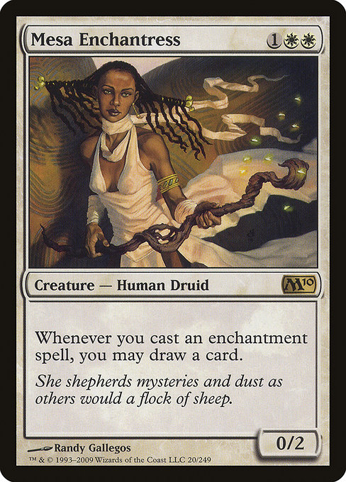 Magic the Gathering Card - Mesa Enchantress - MTG Circle