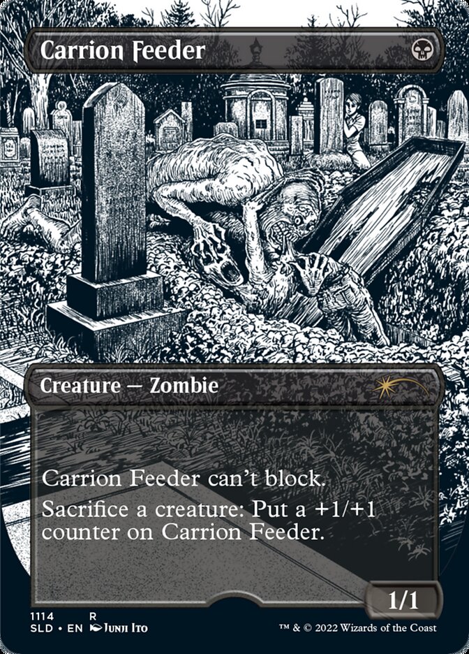 Magic the Gathering Card - Carrion Feeder - MTG Circle
