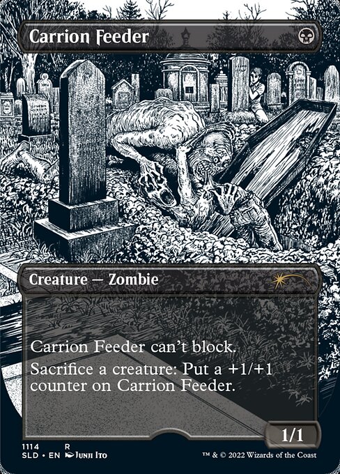 Magic the Gathering Card - Carrion Feeder - MTG Circle