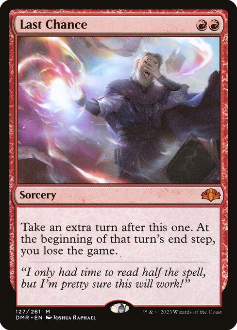 Magic the Gathering Card - Last Chance - MTG Circle