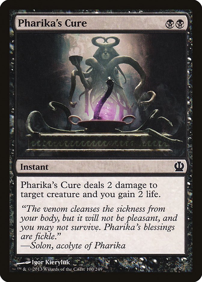 Magic the Gathering Card - Pharika's Cure - MTG Circle