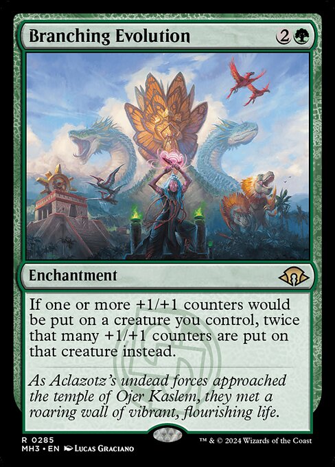 Magic the Gathering Card - Branching Evolution - MTG Circle