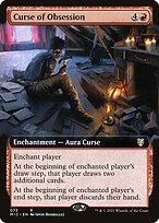 Magic the Gathering Card - Curse of Obsession - MTG Circle