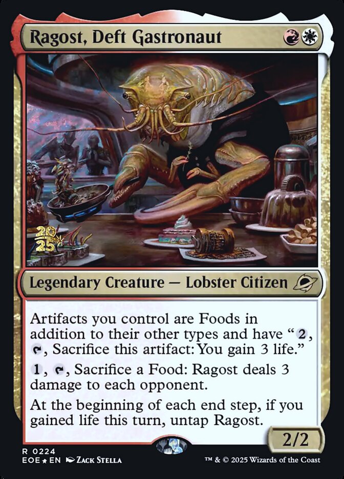 Magic the Gathering Card - Ragost, Deft Gastronaut - MTG Circle