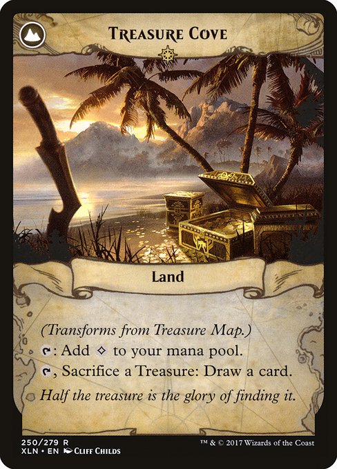 Magic the Gathering Card - Treasure Cove - MTG Circle
