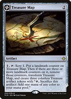 Magic the Gathering Card - Treasure Map // Treasure Cove - MTG Circle