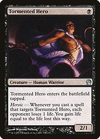 Magic the Gathering Card - Tormented Hero - MTG Circle