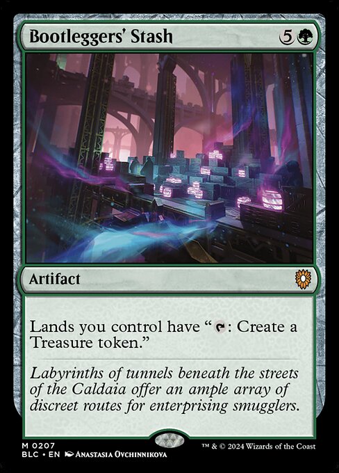 Magic the Gathering Card - Bootleggers' Stash - MTG Circle