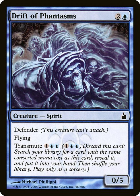 Magic the Gathering Card - Drift of Phantasms - MTG Circle