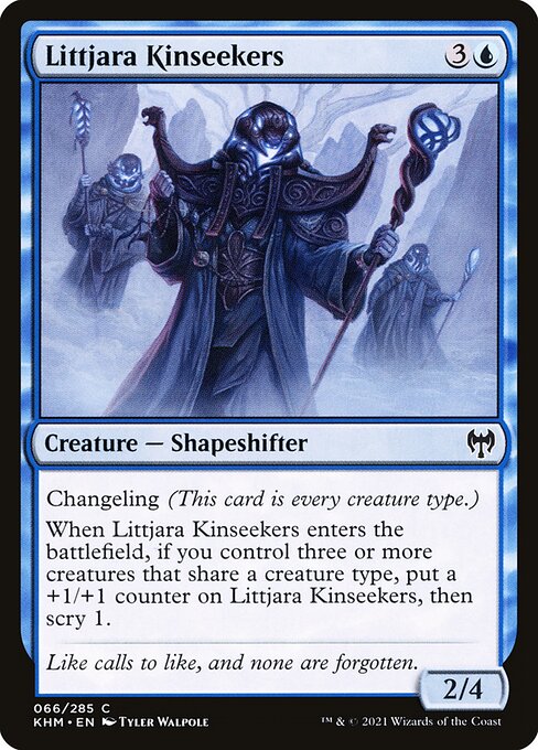 Magic the Gathering Card - Littjara Kinseekers - MTG Circle