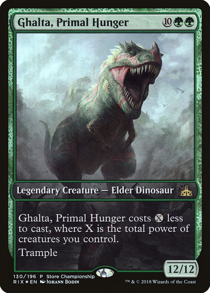 Magic the Gathering Card - Ghalta, Primal Hunger - MTG Circle
