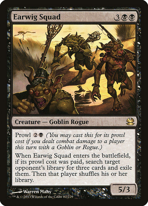 Magic the Gathering Card - Earwig Squad - MTG Circle