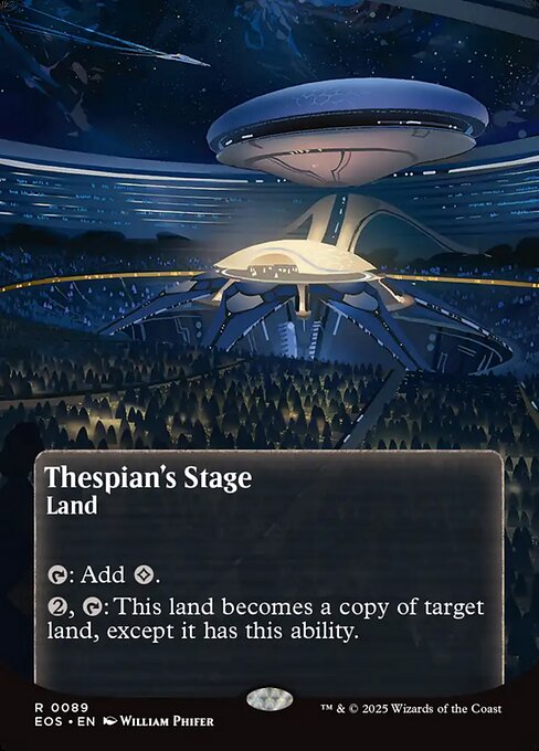 Magic the Gathering Card - Thespian's Stage - MTG Circle