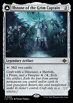 Magic the Gathering Card - Throne of the Grim Captain // The Grim Captain - MTG Circle