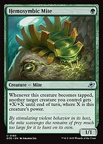 Magic the Gathering Card - Hemosymbic Mite - MTG Circle