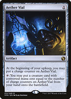 Magic the Gathering Card - Aether Vial - MTG Circle
