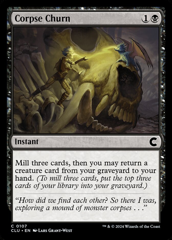 Magic the Gathering Card - Corpse Churn - MTG Circle