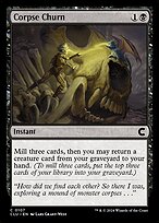 Magic the Gathering Card - Corpse Churn - MTG Circle