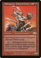 Magic the Gathering Card - Tahngarth, Talruum Hero - MTG Circle