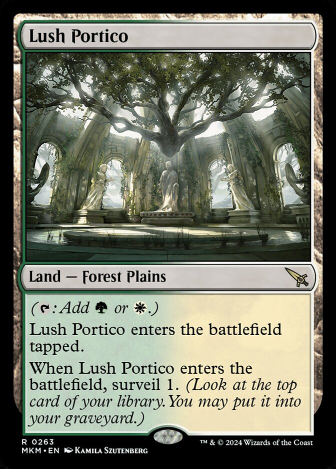 Magic the Gathering Card - Lush Portico - MTG Circle