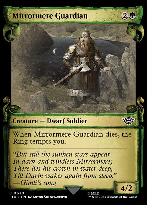 Magic the Gathering Card - Mirrormere Guardian - MTG Circle