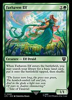 Magic the Gathering Card - Farhaven Elf - MTG Circle