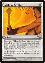 Magic the Gathering Card - Isochron Scepter - MTG Circle