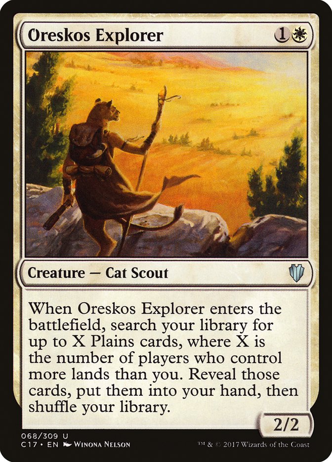 Magic the Gathering Card - Oreskos Explorer - MTG Circle