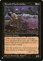 Magic the Gathering Card - Brood of Cockroaches - MTG Circle
